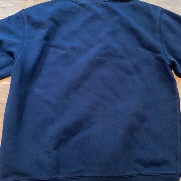 Land’s End Crewneck Long Sleeve Pullover Sweatshirt Blue Men’s S - Picture 13 of 14